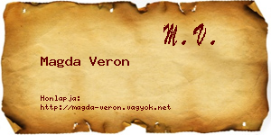 Magda Veron névjegykártya